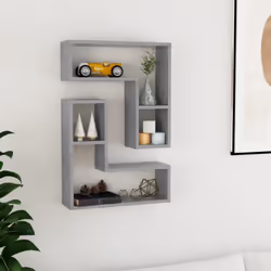 L’étagère murale avec le design pratique est destiné à être le point de mire de votre salon, chambre à coucher, etc. L'étagèr ...