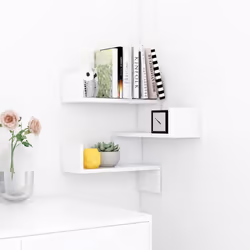 VidaXL 807223 étagères Bois Blanc