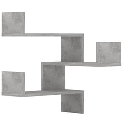 VidaXL 807232 étagères Bois Gris