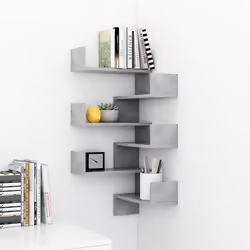VidaXL 807232 étagères Bois Gris
