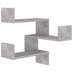 VidaXL 807232 étagères Bois Gris - Vue supplémentaire 5