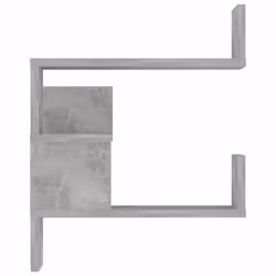 VidaXL 807232 étagères Bois Gris - Vue supplémentaire 7