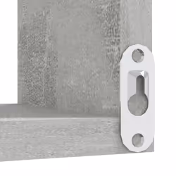 VidaXL 807232 étagères Bois Gris - Vue supplémentaire 8