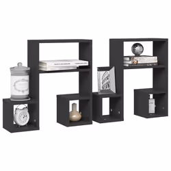 VidaXL 807243 étagères Bois Gris