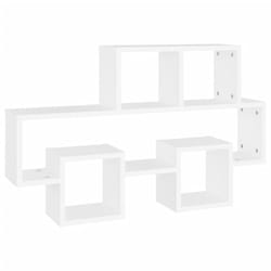 VidaXL 807250 étagères Panneau aggloméré Blanc