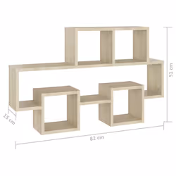 VidaXL 807253 étagères Bois - Vue supplémentaire 6