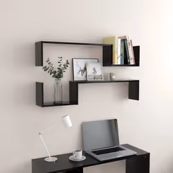 VidaXL 807269 étagères Bois Noir