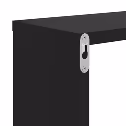 VidaXL 807269 étagères Bois Noir - Vue supplémentaire 7