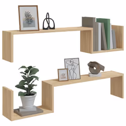 VidaXL 807271 étagères Bois - Vue supplémentaire 4