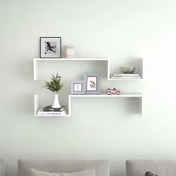VidaXL 807274 étagères Bois Blanc