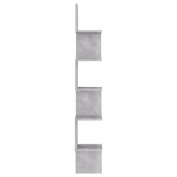 VidaXL 807281 étagères Bois Gris
