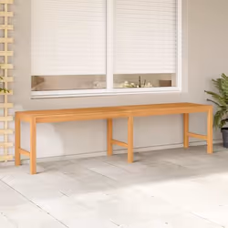 vidaXL Banc de jardin 180 cm bois de teck solide