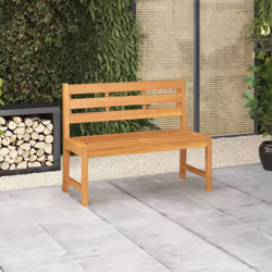 Avec un design élégant mais pratique, ce banc de jardin sublimera votre espace de vie extérieur ! Fabriquée en bois dur de te ...