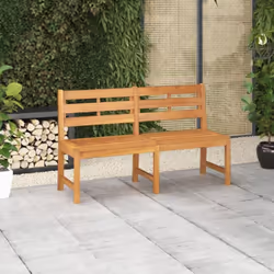 Avec un design élégant mais pratique, ce banc de jardin sublimera votre espace de vie extérieur ! Fabriquée en bois dur de te ...