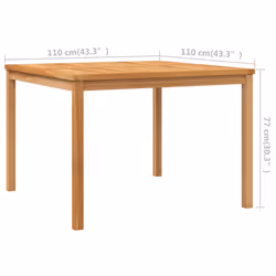 VidaXL 316637 table de jardin - Vue supplémentaire 6