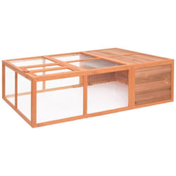 Vidaxl - Cage pour animaux de jardin 150x100x50 cm Bois de sapin massif