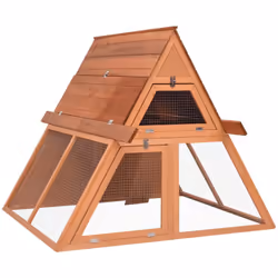 Description générale Ce clapier au design en forme de A offre un endroit confortable pour permettre aux petits animaux comme  ...