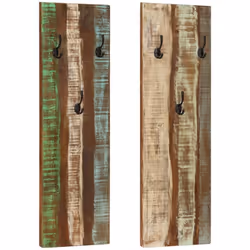 Cet ensemble de porte-manteaux de style vintage ajoutera une touche décorative ainsi que pratique à votre chambre. Le porte-m ...