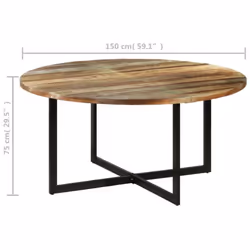 VidaXL 337074 table de cuisine et de salle à manger - Vue supplémentaire 8