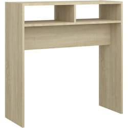 Vidaxl - Table console chêne sonoma 78x30x80 cm bois d'ingénierie