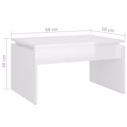 VidaXL 808338 Table à café, latérale et de salon - Vue supplémentaire 5