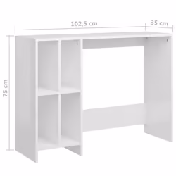 VidaXL 808347 bureau - Vue supplémentaire 6