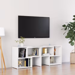 Ce meuble TV combine vraiment fonctionnalité et polyvalence, devenant un point de mire de votre pièce. Sa conception modulair ...