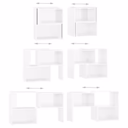 VidaXL 808356 Support TV et centre de divertissement - Vue supplémentaire 5