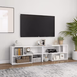 VidaXL 808359 Support TV et centre de divertissement