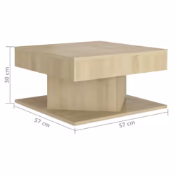 VidaXL 808371 Table à café, latérale et de salon - Vue supplémentaire 5