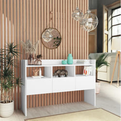Vidaxl - Buffet Blanc 105x30x70 cm Bois d'ingénierie