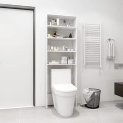 Vidaxl - Meuble pour machine à laver Blanc 64x24x190 cm