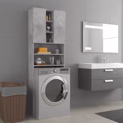 Avec ce meuble pour lave-linge, vous pouvez créer et utiliser de manière optimale un espace de rangement supplémentaire dans  ...