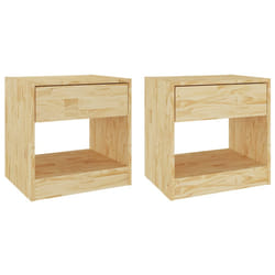 VidaXL 808064 Table de nuit et table de chevet