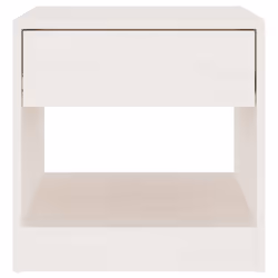 VidaXL 808066 Table de nuit et table de chevet Blanc - Vue supplémentaire 6