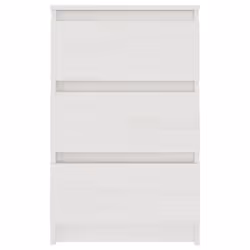 VidaXL 808086 Table de nuit et table de chevet Blanc - Vue supplémentaire 4