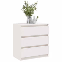 VidaXL 808094 Table de nuit et table de chevet Blanc