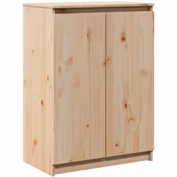 Ce buffet en bois avec un design minimaliste sera un supplément pratique ainsi que décoratif à votre maison. Le buffet est fa ...