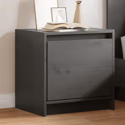 VidaXL 808117 Table de nuit et table de chevet Gris