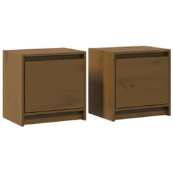 VidaXL 808120 Table de nuit et table de chevet Marron