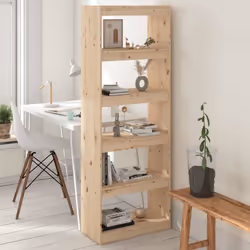 vidaXL Bibliothèque/Séparateur de pièce 60x30x167,5 cm pin massif
