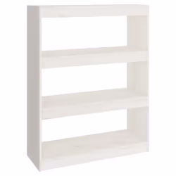 VidaXL 808194, Blanc, Bois, Bois, Bois de pin, 800 mm, 300 mm