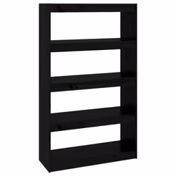VidaXL 808197, Noir, Bois, Bois, Bois de pin, 800 mm, 300 mm