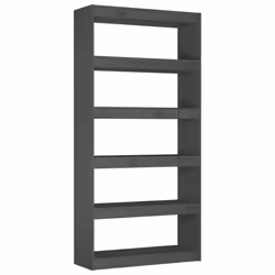VidaXL 808200, Gris, Bois, Bois, Bois de pin, 800 mm, 300 mm