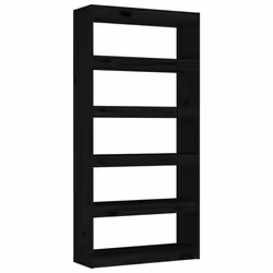 VidaXL 808202, Noir, Bois, Bois, Bois de pin, 800 mm, 300 mm