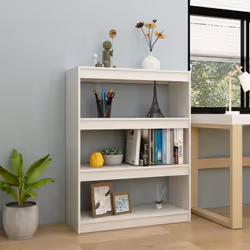 VidaXL 808214, Blanc, Bois, Bois, Bois de pin, 1000 mm, 300 mm