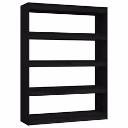 VidaXL 808222, Noir, Bois, Bois, Bois de pin, 1000 mm, 300 mm