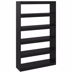 VidaXL 808227, Noir, Bois, Bois, Bois de pin, 1000 mm, 300 mm