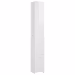 VidaXL 808437, Blanc, Bois, 250 mm, 265 mm, 1700 mm, 1 pièce(s)