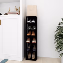 Gardez vos chaussures loin de l'encombrement et créez un environnement bien rangé avec cette élégante armoire à chaussures !  ...